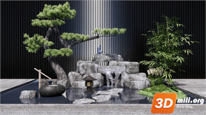 Rockery Skp Files
